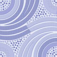 MULIA 25X25 ZORA BLUE